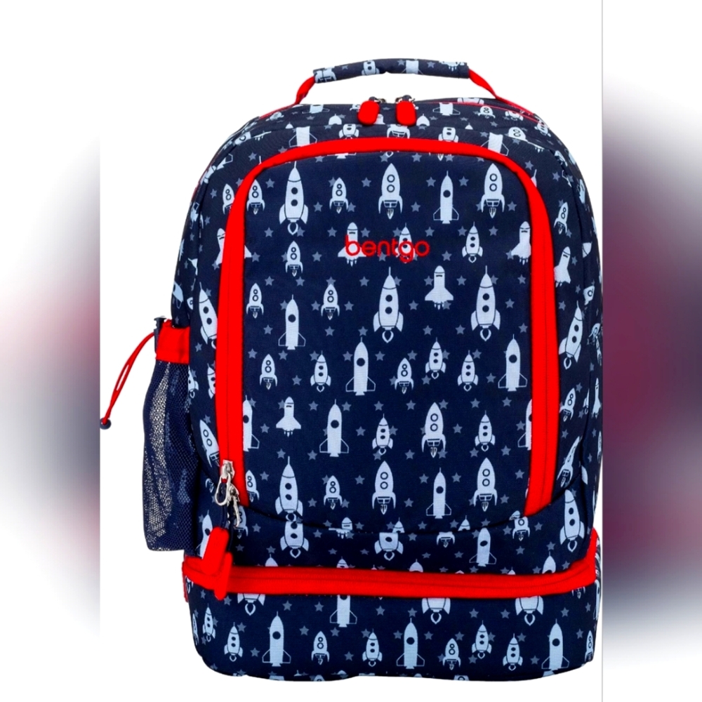 Bentgo kids spaceship,  rocket , space backpack with insulated cooler section